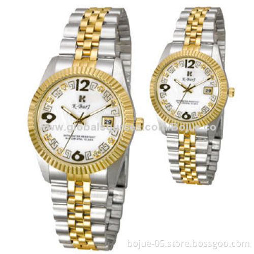Between Gold Fashionable Men's Wristwatches, More Functions, Japan Movement with Date, RoHS/CE Mark